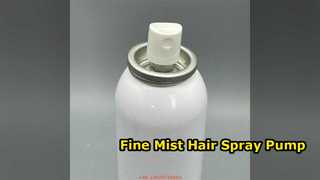 Αντλία αερολύματος Fine Mist 0,12cc για styling μαλλιών