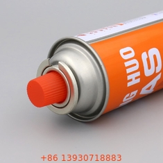 Κύλινδρο αερίου βουτανίου 65 X 158 mm για βιομηχανικές χρήσεις με προσαρμόσιμο λογότυπο