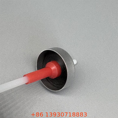 Ακριβής δόση 20 mm μετρούμενη βαλβίδα αερολύματος με πλαστικό στέλεχος και ενεργοποιητή με σταθερό μετρούμενο ψεκασμό