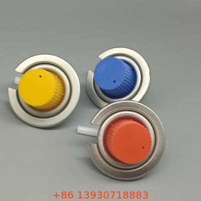 Φυσίγγιο αερίου βουτανίου με βαλβίδα κατά της διαρροής συμβατό με φορητές εστίες