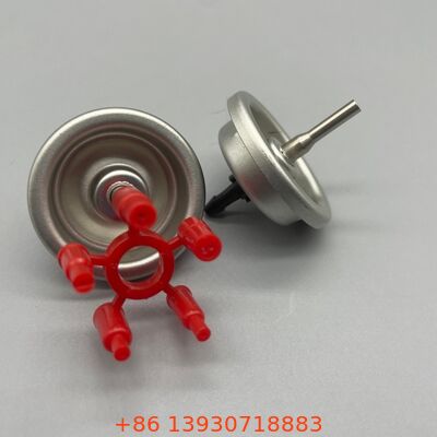 Βαλβίδα αναπλήρωσης αερίου αναπτήρα αερολύματος Συμβατή με διάταξη βαλβίδας επαναπλήρωσης υψηλής ασφάλειας