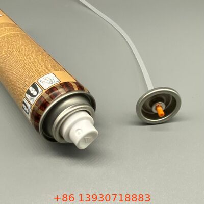 Υπερτελής ομίχλης ακροφύσιο αερολυμάτων σπρέι βαλβίδα για την απόδοση χωρίς υπολείμματα και λειτουργία 360 μοιρών ξηρό σαμπουάν