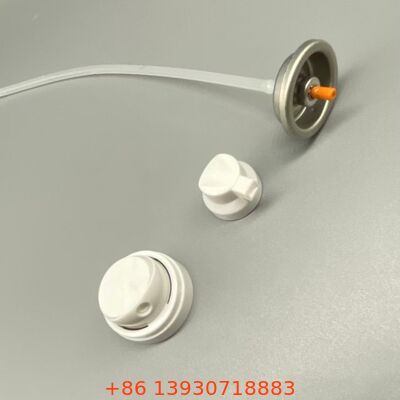 Βαλβίδα ψεκασμού αερολύματος ξηρού σαμπουάν με συνεπή ατομικοποίηση, σταθερό ρυθμό ροής και απόδοση χωρίς υπολείμματα