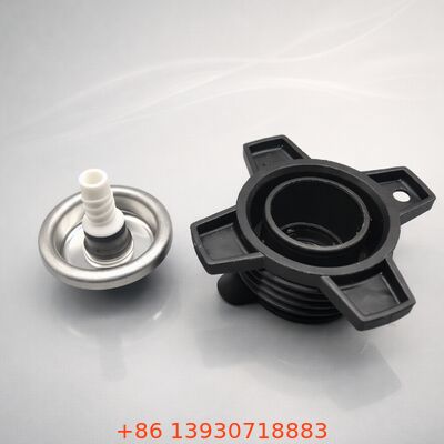 Valvula de espuma de poliuretano de una pulgada con tubo de inmersión extendido y construcción de hojalata para dispensación de espuma a presión