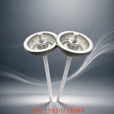 Βαλβίδα αερολύσεως σκόνης από χαλκό για ξηρό σαμπουάν με όρθια ή αναστροφή χρήση και σκευάσματα με βάση το αλκοόλ