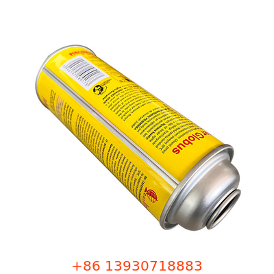 CMYK Printing Refill Μικρό δοχείο αερίου βουτανίου 220g με βαλβίδα