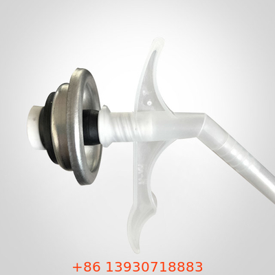 Τύπος σωλήνα PU Foam Cleaner Βαλβίδα αερολύματος με σωλήνα και καπάκι για δοχεία δομικών υλικών αεροζόλ