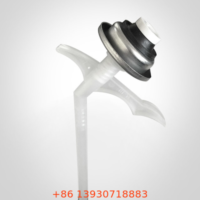 Σωλήνας τύπου μίας ίντσας Aerosol Pu Foam Spray Valve with Tube and Cap for Spray Foam Polyurethane Cans