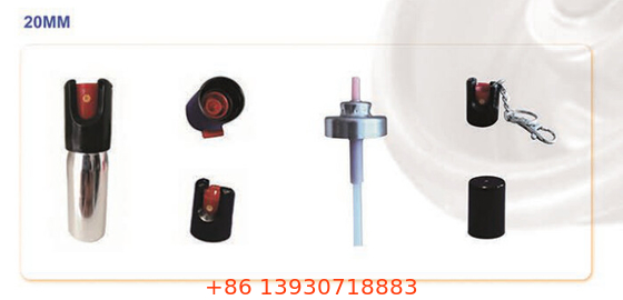 Προσωπική άμυνα Pepper Aerosol Spray Valve 20mm With Actuator