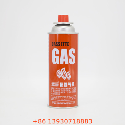 400ml Φορητή Κουζίνα Αερίου Δοχείο Μικρή φιάλη αερίου βουτανίου 65mm
