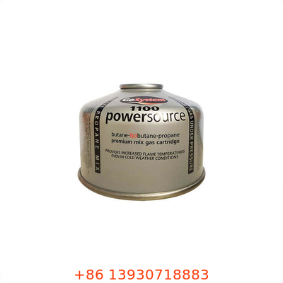 Αντισκωριακό 100g Butane Canister Φορητή Σόμπα υγραερίου Κουτί βουτανίου 220ml