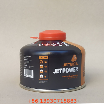 Αντισκωριακό 100g Butane Canister Φορητή Σόμπα υγραερίου Κουτί βουτανίου 220ml