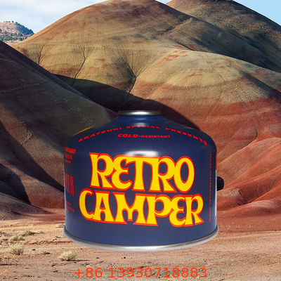 Αποτελεσματική φιάλη βουτανίου για υπηρεσίες εστίασης με δυνατότητα γρήγορης σύνδεσης και μακρύ χρόνο καύσης