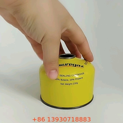 Φιάλη αερίου βουτανίου Premium για λάτρεις της υπαίθριας ζωής με στεγανό σχεδιασμό και εύκολο χειρισμό​