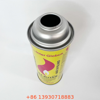 το αέριο βουτανίου 65*158mm μπορεί για το ψήσιμο μαγειρέματος να ψήσει στη σχάρα
