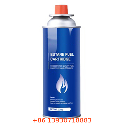 400ml φορητή κασέτα αερίου βουτανίου για τις σόμπες στρατοπέδευσης και τους φανούς φλογών