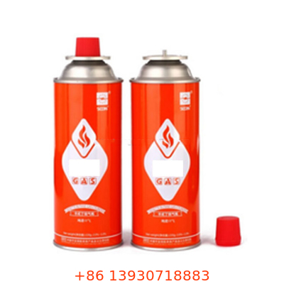 400ml φορητή κασέτα αερίου βουτανίου για τις σόμπες στρατοπέδευσης και τους φανούς φλογών