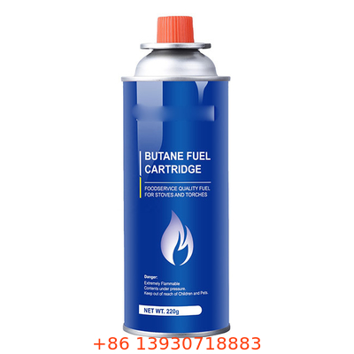 Εύκολος υπαίθριος μαγειρεύοντας 400ml αερίου βουτανίου μεταφορών κύλινδρος αερίου κασετών μεταλλικών κουτιών