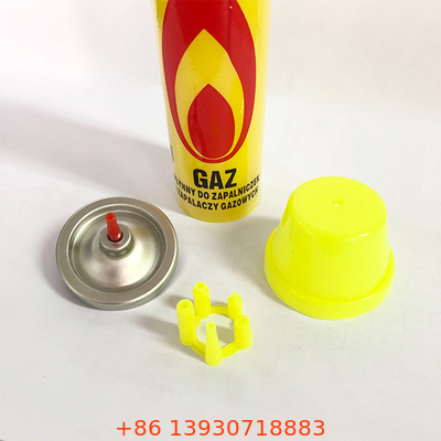 Επαναληπτικής χρήσεως ξαναγέμισμα 80ml φανών αερίου βουτανίου για τη στρατοπέδευση και τις υπαίθριες δραστηριότητες