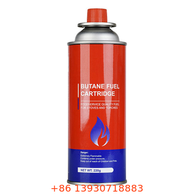 220g βουτάνιο Κάνις αερίου 65 X 158 mm CMYK 4 χρώμα και χρώμα Panton