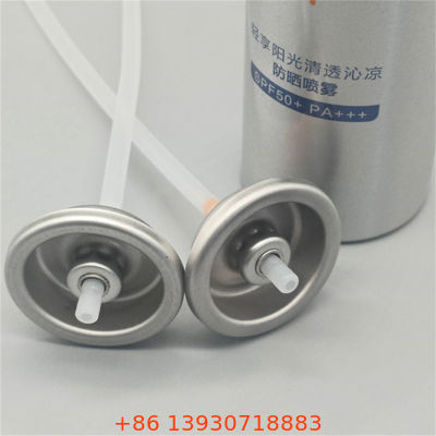 Πρωταθλήτρια βαλβίδα ομίχλης αντηλιακής προστασίας για συσκευασίες καλλυντικών και προσωπικής φροντίδας με σταθερό σπρέι και διαρροή