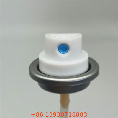 Συμπαγής βαλβίδα σπρέι αντιιδρωτικού συμβατή με TSA με ενεργοποιητή για προϊόντα προσωπικής φροντίδας ταξιδιωτικού μεγέθους με σχεδιασμό ανθεκτικό στην πίεση και στεγανό