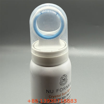 Πρωταθλήτρια βαλβίδα ομίχλης αντηλιακής προστασίας για συσκευασίες καλλυντικών και προσωπικής φροντίδας με σταθερό σπρέι και διαρροή