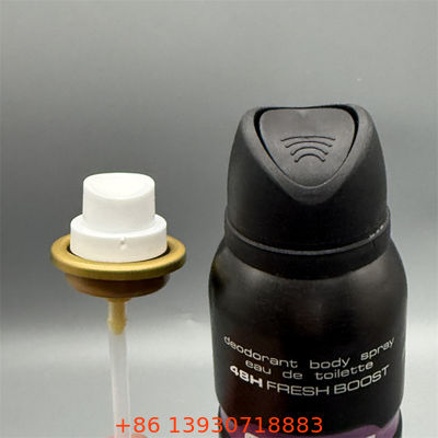 Βιώσιμη βαλβίδα ψεκασμού αποσμητικού σώματος για φυσικά προϊόντα με οικολογικά φιλικά υλικά