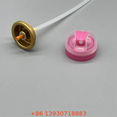 Αλουμινένια βαλβίδα ψεκασμού αποσμητικού 53 mm για προϊόντα φροντίδας σώματος