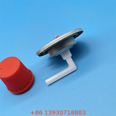 Βαλβίδα φορητής εστίας υγραερίου με κόκκινο καπάκι, ιδανική για κάμπινγκ, πικνίκ και μαγείρεμα σε εξωτερικούς χώρους