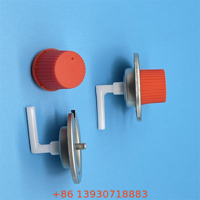 Aerosol Butane Gas Valve with Cover for Camping Stoves & Culinary Torches