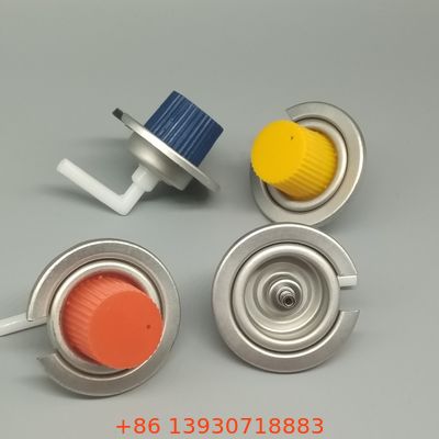 Βαλβίδα εστίας βουτανίου OEM με ενσωματωμένα καπάκια ασφαλείας για φορητές εστίες