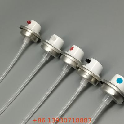 Βαλβίδα αεροζόλ θηλυκού τύπου υψηλής ροής για σκευάσματα κόλλας σε σπρέι