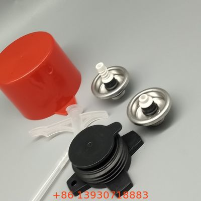 Βαλβίδα στεγανοποιητικού πολυουρεθάνης βαρέως τύπου συμβατή με τυπικά δοχεία αεροζόλ