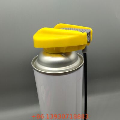 Υψηλής ποιότητας διμερή κάλυψη σπρέι με κλειδαριά για κονσέρβες αερολύματος