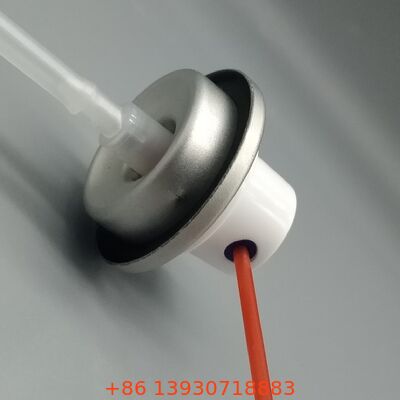 Aerosol WD-40 βαλβίδα ψεκασμού βαλβίδα ακριβείας διανομής με ομαλό έλεγχο ψεκασμού
