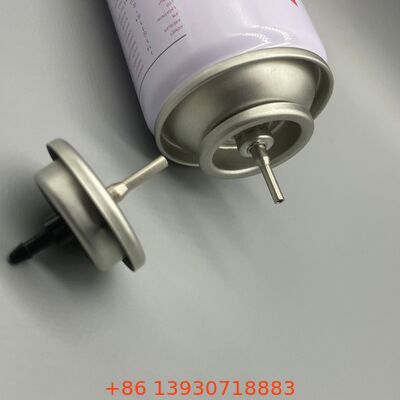 Αεροζόλ βαλβίδα αναπλήρωσης αερίου αναπτήρα 1 ίντσας για καταναλωτικά προϊόντα αερίου και προϊόντα κοινής ωφέλειας