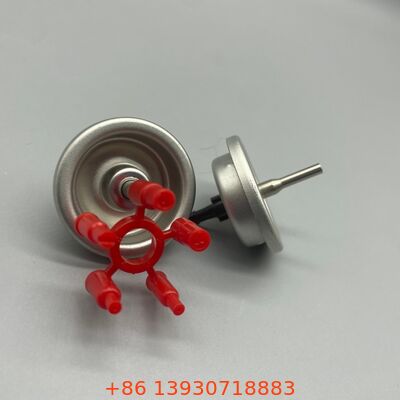 Βαλβίδα αναπλήρωσης αερίου αναπτήρα αερολύματος Συμβατή με διάταξη βαλβίδας επαναπλήρωσης υψηλής ασφάλειας