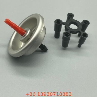 Βαλβίδα αερίου αναπτήρα για αναπλήρωση δοχείων αερίου βουτανίου με πλαστικό στέλεχος