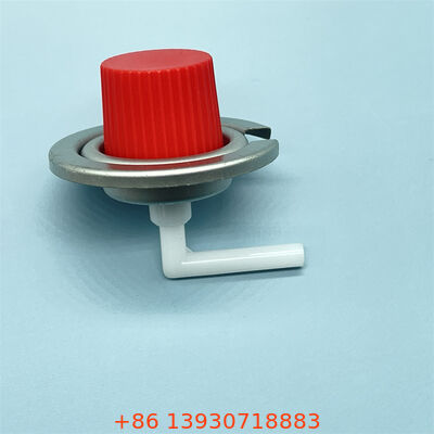 Αεροσόλ βαλβίδας υψηλής ακρίβειας βουτανικού αερίου για φορητές σόμπες και φακούς με ανθεκτικότητα σε διαρροές