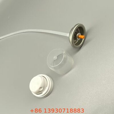 Υπερτελής ομίχλης ακροφύσιο αερολυμάτων σπρέι βαλβίδα για την απόδοση χωρίς υπολείμματα και λειτουργία 360 μοιρών ξηρό σαμπουάν