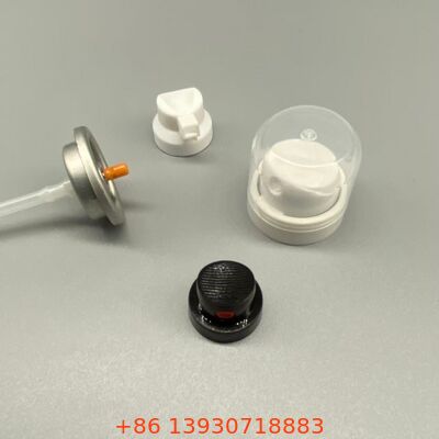 Dry Shampoo Aerosol Spray Valve for Personal Care Packaging Systems