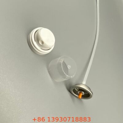 Υπερτελής ομίχλης ακροφύσιο αερολυμάτων σπρέι βαλβίδα για την απόδοση χωρίς υπολείμματα και λειτουργία 360 μοιρών ξηρό σαμπουάν