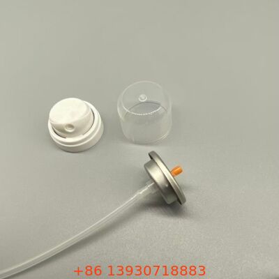 Υπερτελής ομίχλης ακροφύσιο αερολυμάτων σπρέι βαλβίδα για την απόδοση χωρίς υπολείμματα και λειτουργία 360 μοιρών ξηρό σαμπουάν