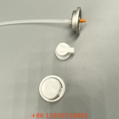 Dry Shampoo Aerosol Spray Valve for Personal Care Packaging Systems