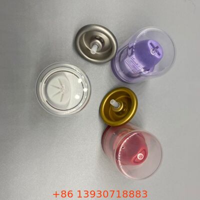 Βαλβίδα ψεκασμού αερολύματος από αλουμίνιο ανθεκτική στη διάβρωση με λειτουργία 360 μοιρών για αφρό μαλλιών