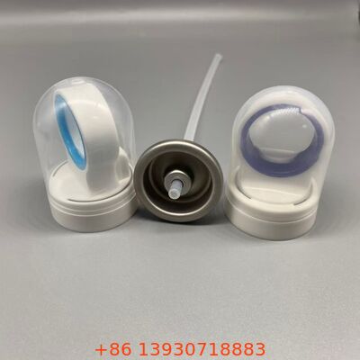 Αεροσόλ βαλβίδας αντηλιακού με υγιεινή κάλυψη, στεγανότητα αδιάβροχη και λειτουργία 360 μοιρών για ψεκασμό προστασίας από τον ήλιο