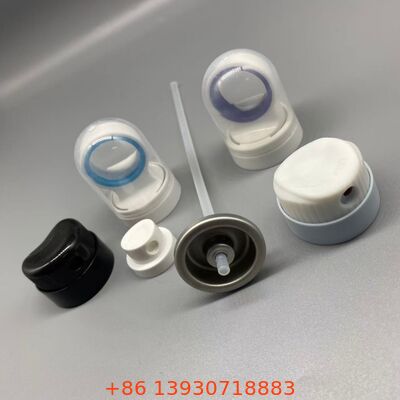 Αντηλιακή βαλβίδα αεροζόλ με κάλυμμα ασφαλείας για εφαρμογές αντηλιακού με συνεχή ψεκασμό