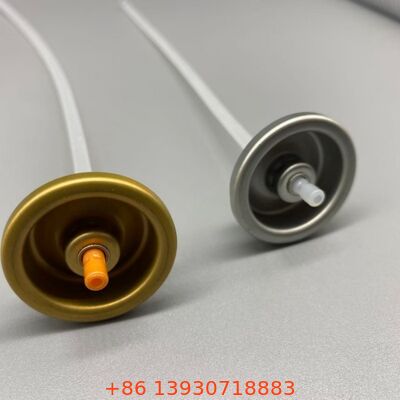 Η βαλβίδα ψεκασμού σώματος αερόλυσης με τεχνολογία διανομής 360 ° και καθολική προσαρμογή για τυποποιημένες κονσέρβες αλουμινίου