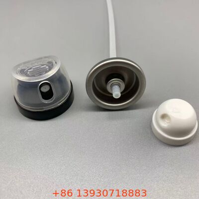 Δίχτυλο ψεκασμού αποσμητικού σώματος με τεχνολογία διανομής 360 ° και καθολική προσαρμογή για τυποποιημένες κονσέρβες αλουμινίου